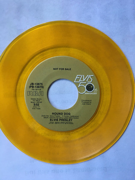 Elvis Presley : Baby, Let's Play House (7", Single, Promo, Ora)