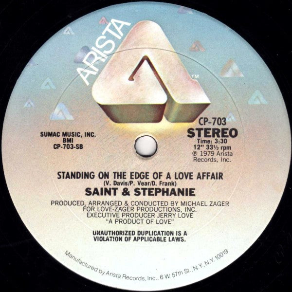 Roger St. Kenerly & Stephanie Spruill : Gotta Keep On Dancin' (12")