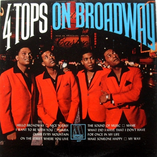 Four Tops : On Broadway (LP, Album, Mono)