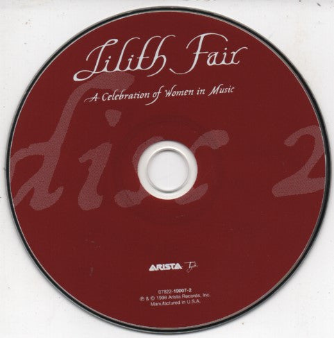 Various : Lilith Fair (A Celebration Of Women In Music) (2xCD, Album)