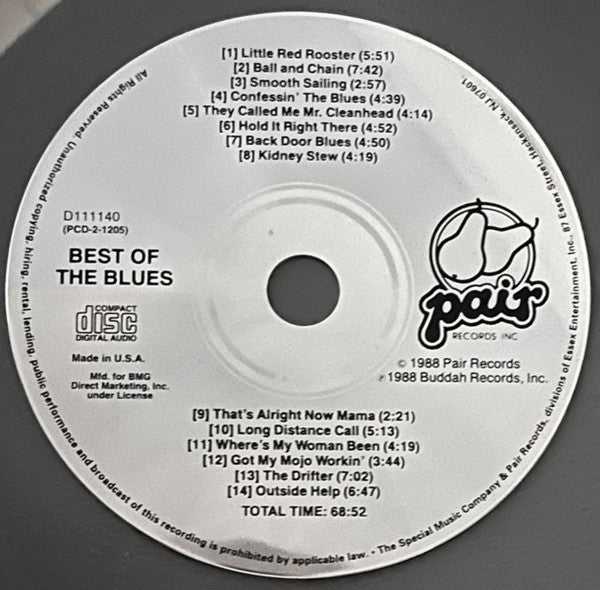 Various : Best Of The Blues: A Summit Meeting (CD, Comp, Club)