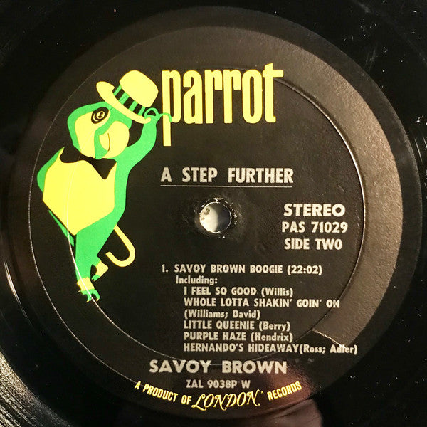 Savoy Brown : A Step Further (LP, Album, Wad)