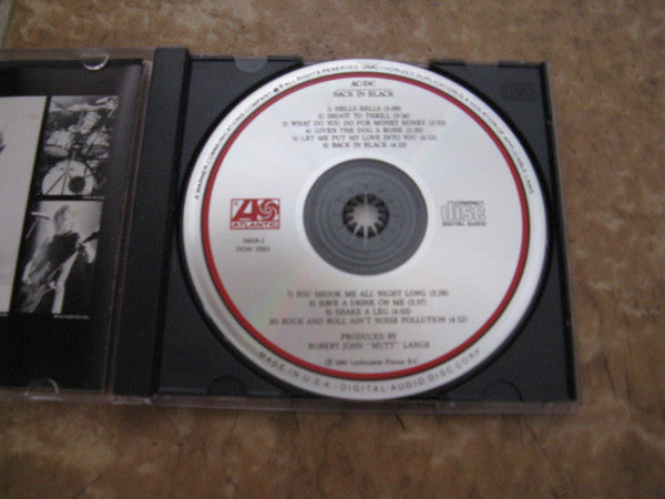 AC/DC : Back In Black (CD, Album, RE)