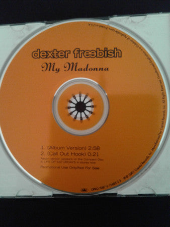 Dexter Freebish : My Madonna (CD, Single, Promo)