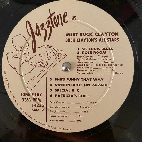 Buck Clayton With His All-Stars : Meet Buck Clayton (LP, Album, Mono, GRE)