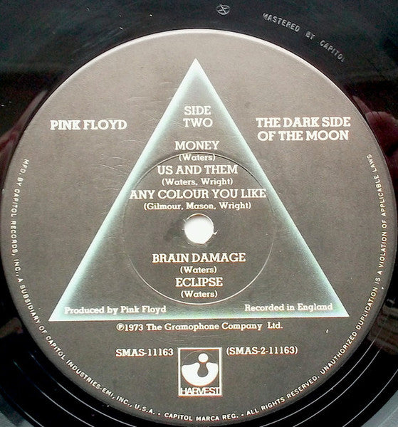 Pink Floyd : The Dark Side Of The Moon (LP, Album, RE, Jac)