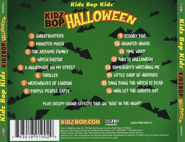 Kidz Bop Kids : Kidz Bop Halloween (CD, Dlx)