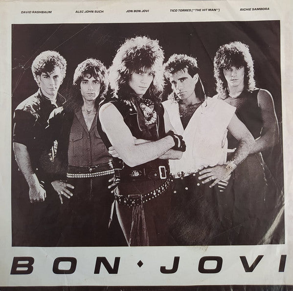 Bon Jovi : Bon Jovi (LP, Album, RE)