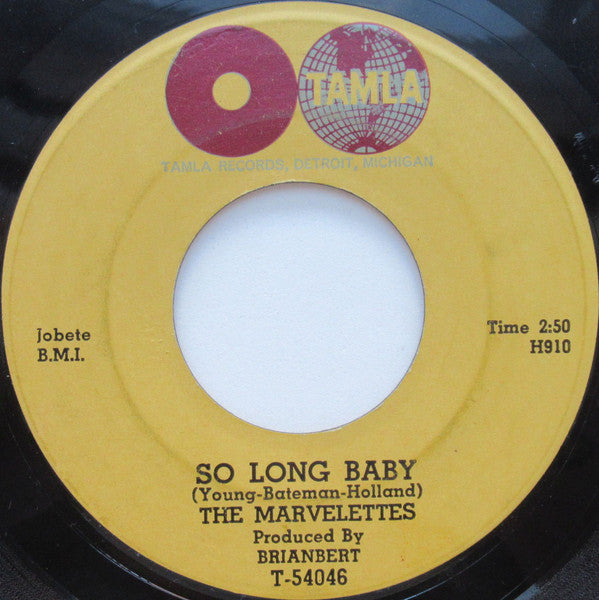 The Marvelettes : Please Mr. Postman / So Long Baby (7", Single)