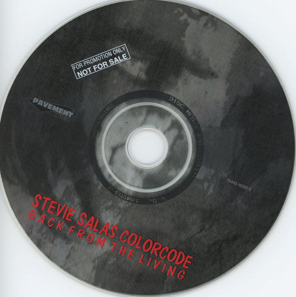 Stevie Salas Colorcode : Back From The Living (CD, Album, Promo)