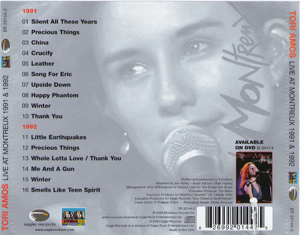 Tori Amos : Live At Montreux (CD, Album)