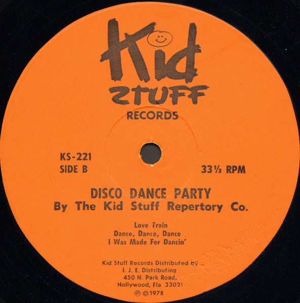 The Kid Stuff Repertory Co.* : Disco Dance Party (LP, Album)