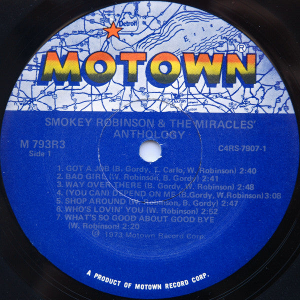 The Miracles : Anthology (3xLP, Comp, RE, Sup)