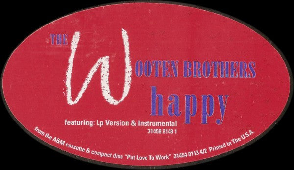 The Wooten Brothers : Happy (12", Promo)