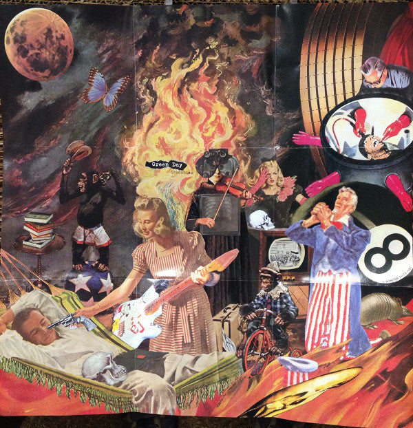 Green Day : Insomniac (CD, Album, RE, RP, Cin)