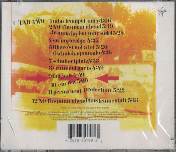 Tab Two : Flagman Ahead (CD, Album)