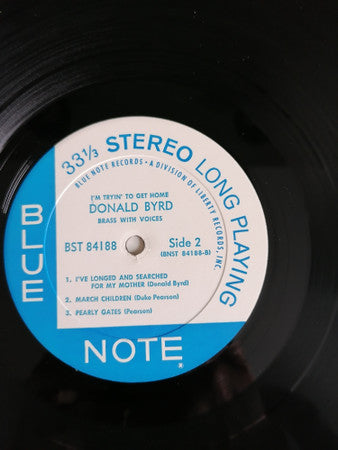 Donald Byrd : I'm Tryin' To Get Home (Brass With Voices) (LP, Album, RE)