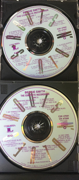 Bessie Smith : The Complete Recordings Vol. 1 (2xCD, Comp, Mono, + Box)