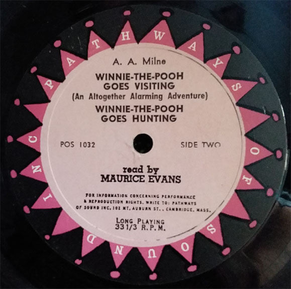 Maurice Evans (2) Reads A. A. Milne : Winnie-The-Pooh (LP, Album)