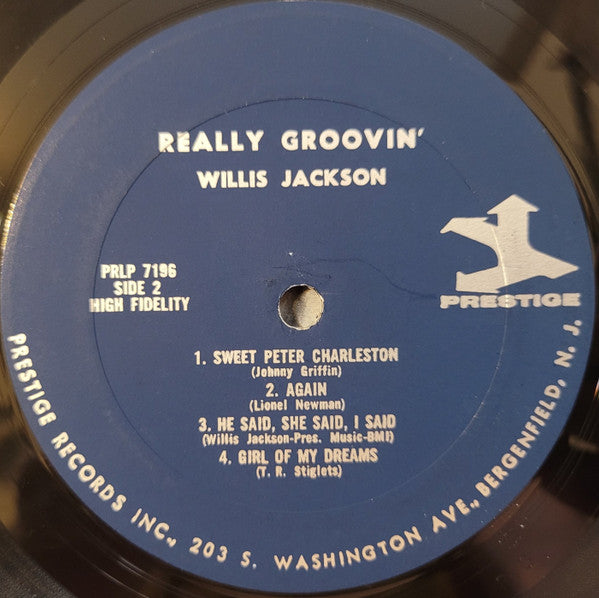 Willis Jackson : Really Groovin' (LP, Album, Mono)