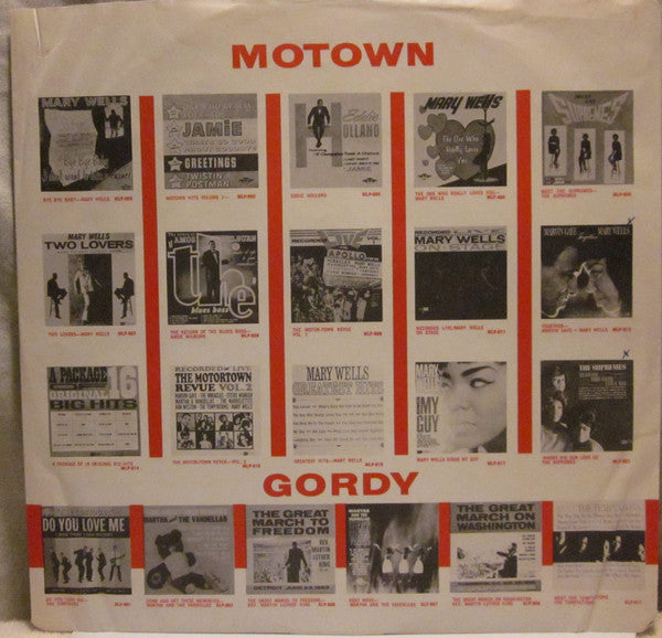 Marvin Gaye And Mary Wells : Together (LP, Album, Mono, Hol)