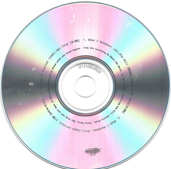 Kim Hill (2), Wes King : When I Remember / Thread Of Scarlet (CD, Maxi, Promo)