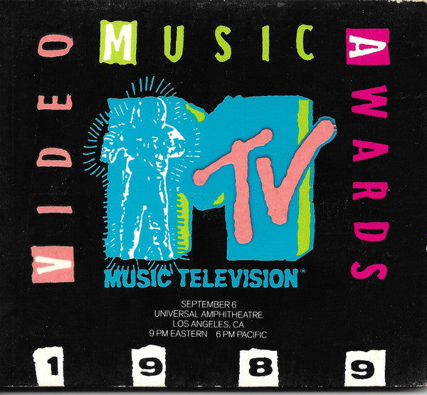 Various : 1989 Video Music Awards (CD, Promo)