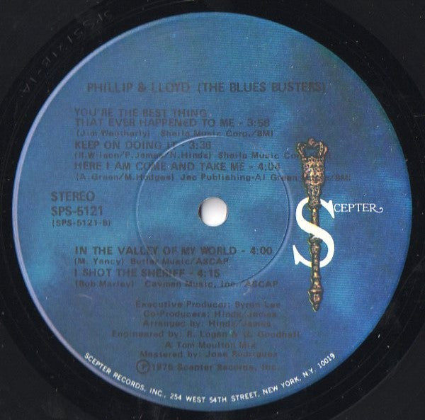 The Blues Busters : Phillip & Lloyd (LP, Album)