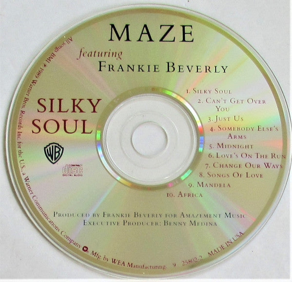 Maze Featuring Frankie Beverly : Silky Soul (CD, Album)