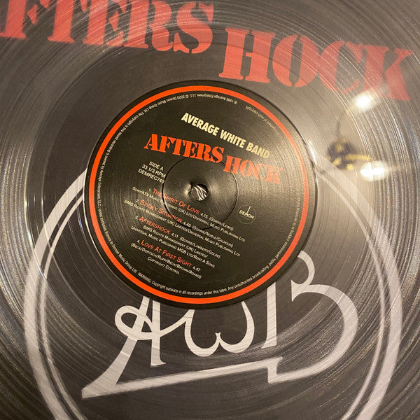 Average White Band : AfterShock (LP, Album, RE, RM, Cle)