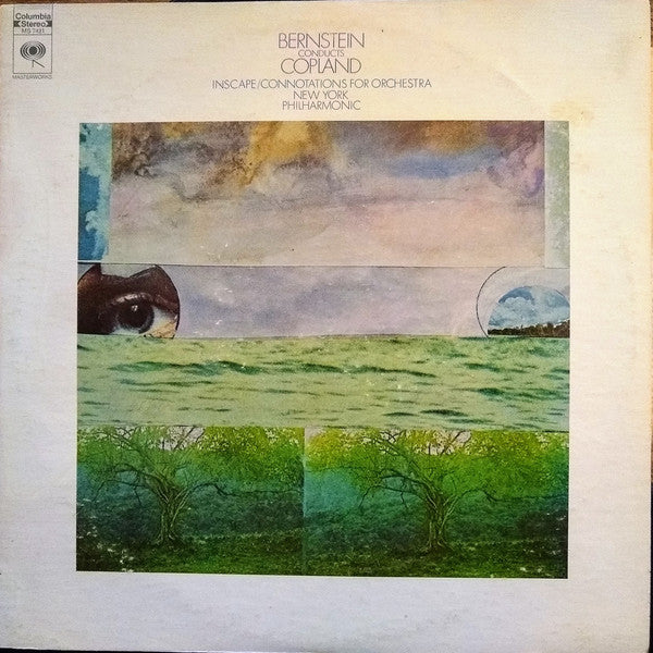 Aaron Copland - Leonard Bernstein, New York Philharmonic : Bernstein Conducts Copland Inscape/Connotations For Orchestra (LP)