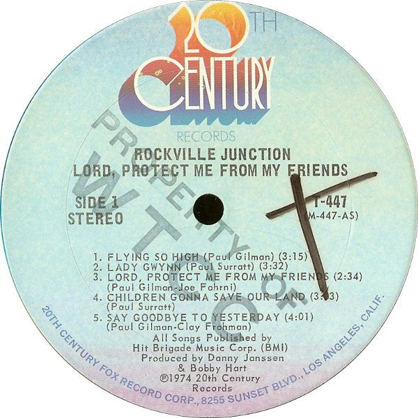 Rockville Junction : Lord, Protect Me From My Friends (LP, Album)
