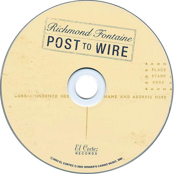 Richmond Fontaine : Post To Wire (CD, Album)