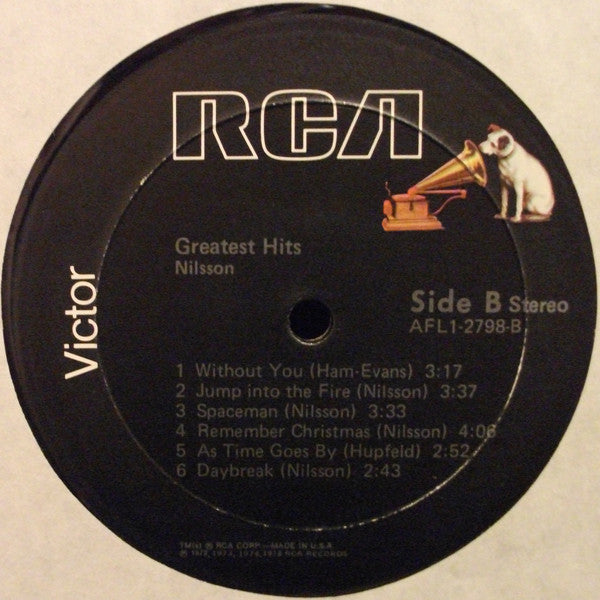 Nilsson* : Greatest Hits (LP, Comp, RE, Ind)