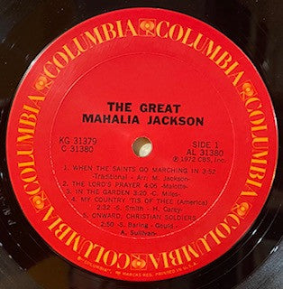 Mahalia Jackson : The Great Mahalia Jackson (2xLP, Comp)