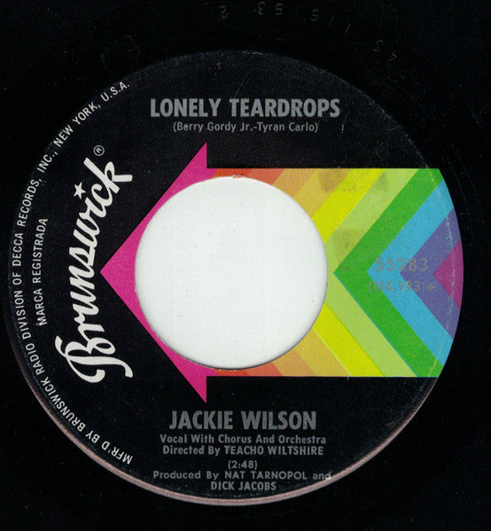 Jackie Wilson : I Believe I'll Love On (7", Single)