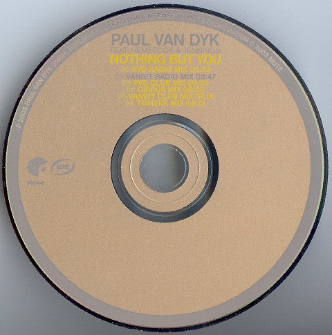 Paul van Dyk feat. Hemstock & Jennings : Nothing But You (CD, Maxi)