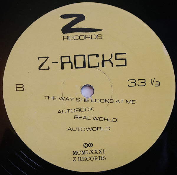 Z-Rocks : Z-Rocks (LP, Album, Blu)