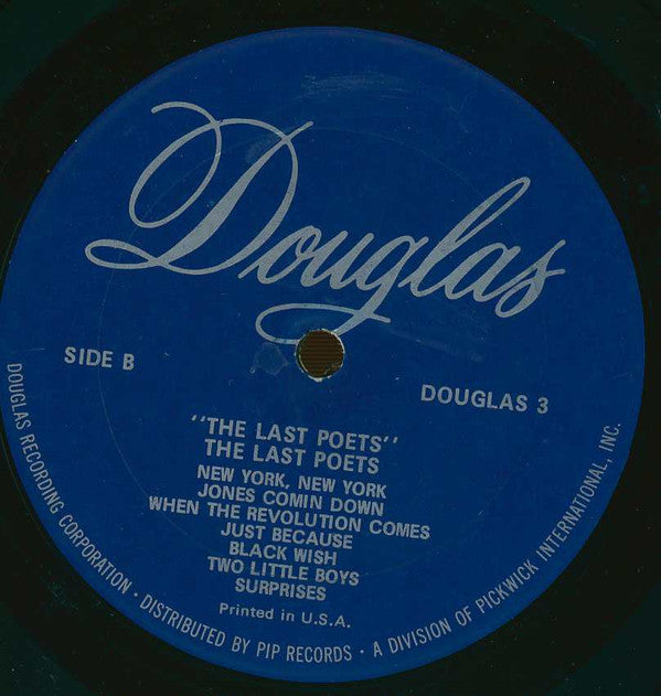 The Last Poets : The Last Poets (LP, Album, Blu)