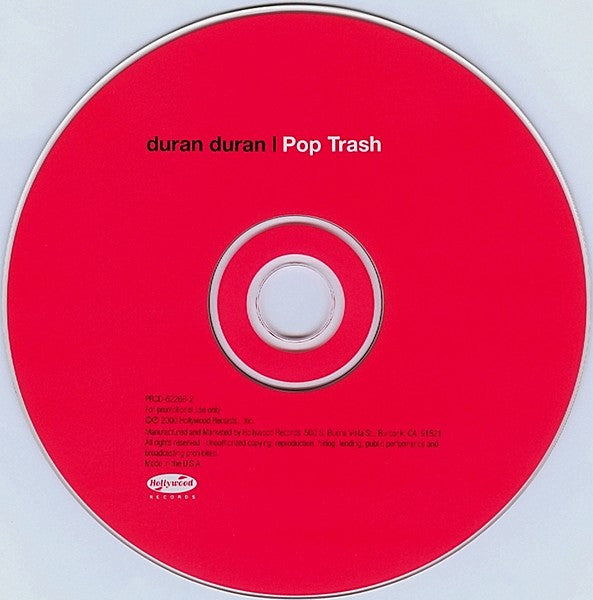 Duran Duran : Pop Trash (CD, Advance, Album, Promo)
