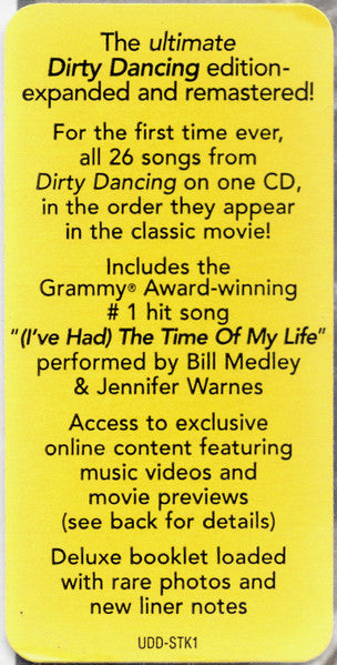 Various : Ultimate Dirty Dancing (CD, Comp, Mono, Enh)
