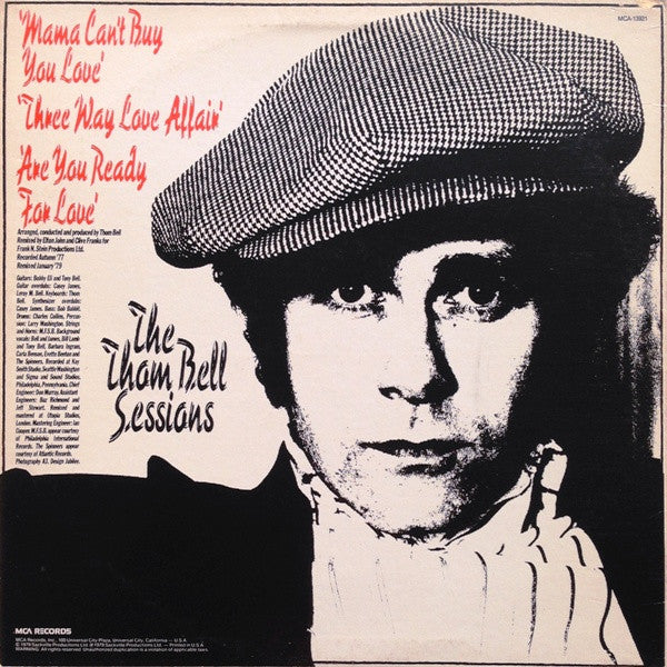 Elton John : The Thom Bell Sessions (12", EP)