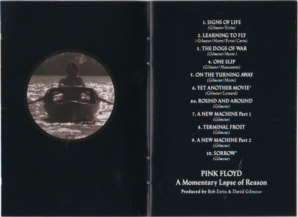 Pink Floyd : A Momentary Lapse Of Reason (MD, Album, RE, RM)