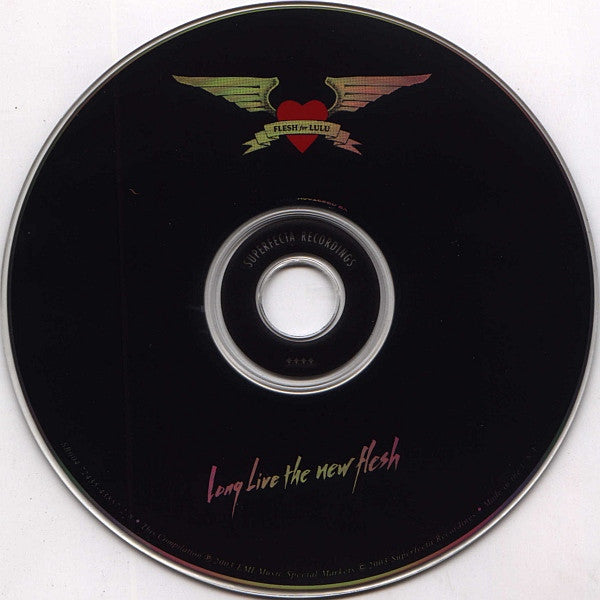 Flesh For Lulu : Long Live The New Flesh (CD, Album, RE, RM)