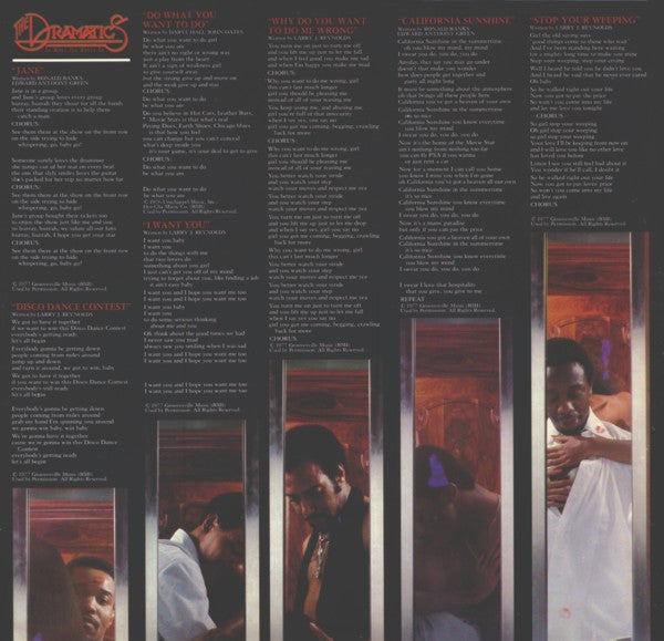 The Dramatics : Do What You Wanna Do (LP, Album, San)