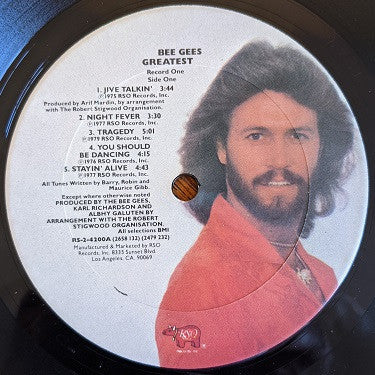 Bee Gees : Bee Gees Greatest (2xLP, Comp, Tri)
