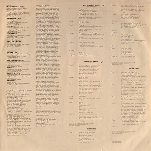 Ten City : Foundation (LP, Album, Spe)
