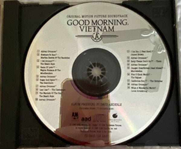 Various : Good Morning, Vietnam - The Original Motion Picture Soundtrack (CD, Album, Mono)