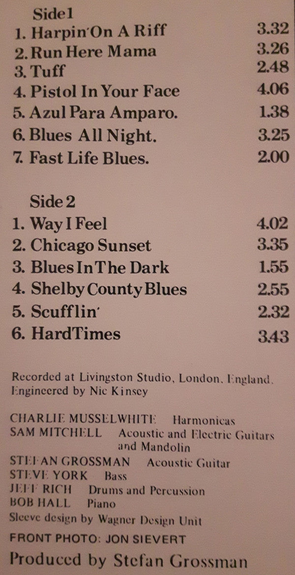 Charlie Musselwhite : The Harmonica According To Charlie Musselwhite (LP, Album)