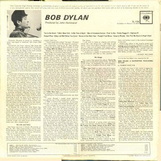 Bob Dylan : Bob Dylan (LP, Album, Mono, RE, San)